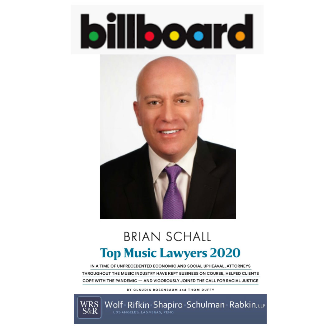 BILLBOARDS TOP MUSIC LAWYERS 2020